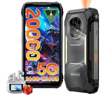 Blackview XPLORE 2 projektors Āra mobilais tālrunis bez līguma 5G, 20000 mAh Android 15 āra viedtālrunis, 36GB + 256GB/2TB Būvlaukuma mobilais tālrunis, 6,73 collu FHD, 3.2K AMOLED, 50MP AI