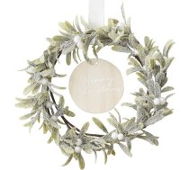 Ziemas ciemata āmuļu vainags 30 cm