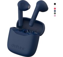 Defunc True Lite Blue - bezvadu Bluetooth 5.3 Hi-Fi Stereo skaņas austiņas, skārienjūtīga vadība, integrēti mikrofoni, 20 stundu atskaņošanas laiks, USB-C uzlāde, iOS un Android tālruņiem