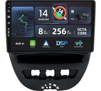 [8G+256G, 8-core] - Android 12 IPS auto radio Toyota Aygo/Peugeot 107/Citroen C1 (2005-2014) - Wireless CarPlay/Android Car - Kamera un mikrofons - 10.1 collu 2 DIN - DAB SWC Fast Boot 360-CAM