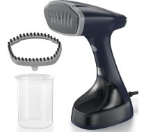 BEAUTURAL tvaicētājs ar 2 tvaika līmeņiem, 1800 W tvaika jauda 28 g/min 260 ml ūdens tvertne, automātiskā izslēgšanās un pilienu apturēšanas funkcija, salokāma tvaika birste