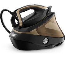 Tefal GV9820 Pro Express Vision tvaika gludekļa stacija | Gludekļa viedā LED gaisma | Spēcīgs 9 bāru spiediens | 180 g/min tvaika | 750 g/min papildu tvaika pastiprinājums | Pretvaskaļķošanas sistēma | Melns/brūns