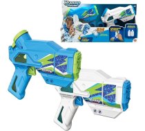 Hydro M.A.D. Mini Blaster, Twin Pack, elektroniskie ūdens pistoles zilā un baltā krāsā, darbības rādiuss līdz 5 m, rotaļlieta āra spēlēm, zēniem un meitenēm no 8 gadu vecuma, Bizak (62001154)