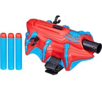 Marvel Nerf Spider-Man Thwip-Tech Blaster, 3 šautriņas, tīkla šāvēja, lomu rotaļlieta bērniem vecumā no 5 gadiem