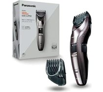 Panasonic ER-GC63-H503 Elektriskais precīzijas bārdas, matu un ķermeņa trimmeris 39 iestatījumi ar vai bez kabeļa, viegli tīrāms, nerūsējošais tērauds, melns