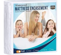 Utopia Bedding Matrača pārvalks, kas aizsargā pret ūdeni un gultas kukaiņiem (pilns)