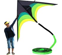 Flying Hoofer Gaint Adult Easy Fly Kite 9ft Delta Kite ar 92ft asti
