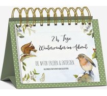Galda adventes kalendārs "24 dienu ziemas burvība adventē"
