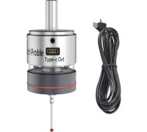 BlissfulAbode 3D malu meklētāja kontakta zonde WP-500, CNC frēzēšanas darbgaldam, instrumentu regulēšanas instruments, fotoelektriskais centra stienis, metāla, pretskrūvējams galda centra meklētājs, bezvadu savienojums