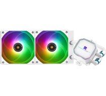 Thermalright FP240 White ARGB Liquid CPU ūdens dzesētājs ar 120 mm ARGB PWM ventilatoru, 240 baltas aukstās rindas specifikācija, datora ūdens dzesētājs AMD/AM4/AM5, INTEL 1700/1150/1151/1200/2011