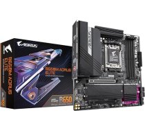 GIGABYTE B650M AORUS Elite pamatplate - atbalsta AMD Ryzen 9000 procesorus, 12+2+2 fāžu VRM, līdz 8000 MHz DDR5, 1xPCIe 5.0 + 1xPCIe 4.0 M.2, 2.5GbE LAN, USB 3.2 Gen 2x2