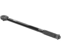 Sealey AK624B 1/2" kvadrātmetra piedziņas kalibrēta mikrometriskā griezes momenta atslēga melnā sērija
