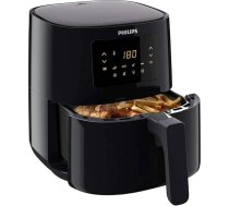 Philips HD9252/90 Airfryer Original karstā gaisa fritēze, 1400 W, 2-3 personām, 800 g/4,1 L, digitālais displejs, melna krāsa
