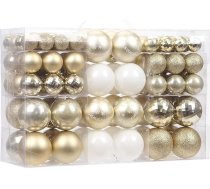 Jūras komanda Ziemassvētku bumbiņu rotājumi Shatterproof sezonas dekoratīvie piekaramie baubles komplekts ar atkārtoti lietojamu rokas dāvanu iepakojumu svētku Ziemassvētku eglīšu rotājumiem