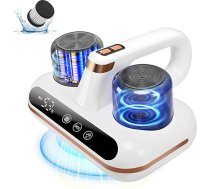 UCerdveos bezvadu putekļu putekļu sūcējs ar putekļu ērcīšu sensoru un inteliģento LED displeju, 1000 W putekļu putekļu sūcējs ar UV gaismu, alerģiju slimniekiem, noņem 99,9 % alergēnu, matračiem
