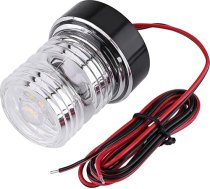 Keenso jūras enkura gaisma, 12 V 360° balta LED enkura gaisma, ūdensizturīga laivas LED navigācijas gaisma, maksimālā gaisma visām laivām līdz 12 m