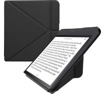 kwmobile Korpuss saderīgs ar Kobo Forma Case - Mākslīgās ādas korpuss - eReader aizsargvāciņš - pārvalks melns