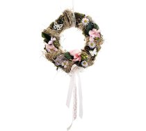 CreaFlor Home Durvju vainags Diametrs 30 cm Tauriņš un ziedi