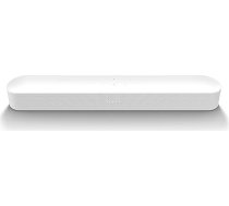 Sonos Beam (2. paaudzes) kompaktais viedais skaņu panelis TV, mūzikai un citiem mērķiem (balts)