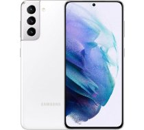 2021 Samsung Galaxy S21 5G 128GB - Dual SIM (viena SIM karte + e-sim) Phantom White (atjaunots)