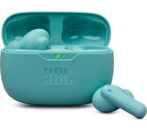 JBL Wave Beam 2 bezvadu Bluetooth In-Ear austiņas ar trokšņu slāpēšanu, 40 stundu atskaņošanas laiks, JBL Pure Bass skaņa, viedā apkārtējās vides tehnoloģija un daudzpunktu savienojums, zilas krāsas