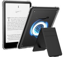 MoKo Stand Case for 7 Inch Kindle Paperwhite 2024 12th Gen & Kindle Colorsoft Signature Edition 2024, Stand Cover Ultra Thin DIY Case with Wireless Charger, Jade Green
