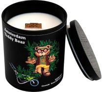 Elena Days, sojas vaska aromātiskā svece ar krakšķošu koka daktiņu, spēcīgs aromāts, ilgtspējīga svece, ilgs degšanas laiks - 60 stundas, relaksējoša dāvana vīriešiem, 200 g