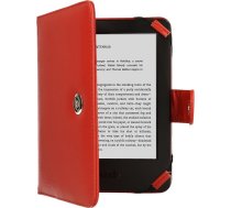 TECHGEAR Rot Hülle Kompatibel mit Kindle Paperwhite 5 / Paperwhite Signature/Paperwhite Kids Kinder, (11. Generation, 2021) mit 6,8 zoll Bildschirm, Folio Hülle PU Leder [Buch Stil]