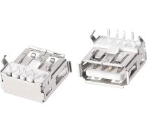 Piegādes karte USB tipa A tipa sieviešu savienotāja remonta adapteris