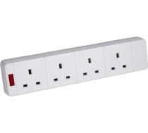 MERCURY 4 Gang 13 Amp ligzda ar neona gaismu