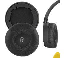 Geekria QuickFit mākslīgās ādas austiņu spilventiņi JBL T600BTNC, Tune 600BTNC austiņām, austiņu spilventiņi, austiņas, austiņu uzlikas, remonta detaļas (melnas)