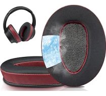 SOULWIT dzesējošā gela rezerves ausu spilventiņi Sony WH-CH700N (WHCH700N) un MDR-ZX780 (ZX780DC)/MDR-ZX770 (ZX770BN ZX770BT), rezerves spilventiņi MDR-10R (10RNC 10RBT) austiņām pāri ausīm