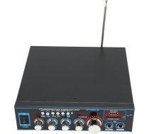 BT-309A Mājsaimniecības jaudas pastiprinātājs, 400W x 2 Bluetooth audio pastiprinātājs 2 kanālu digitālais stereo uztvērējs mājas kinozāles skaļrunim