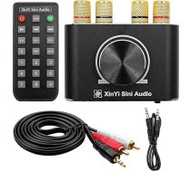 DollaTek tālvadības pults HIFI Bluetooth 5.1 pastiprinātāja D klases D 15Wx2 divu kanālu Stereo Digital Power Audio U-Disk Music App AMP Amplificador mājas kinozāles pastiprinātājs