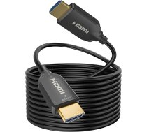 SOEYBAE 4K HDMI optiskās šķiedras kabelis 10M 4K @ 60Hz 18Gbps, optiskās šķiedras HDMI 2.0b kabelis ar HDR10, HDCP 2.2 un 3D, Ultra HD kabelis mājas kinozālei, PS4/PS5, Xbox Series X/S, Fire TV, projektoram, skaņu panelim