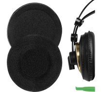 Geekria austiņu spilventiņš austiņām AKG K240, K240S, K240 Studio, K240 MKII, K240, K241, DT770 DT880 DT880PRO austiņām ar samta ausu spilventiņiem