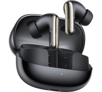 Xiaomi Buds 5 Pro Wi-Fi - 11 mm HiFi trīskāršs draiveris, 55 dB ANC aktīva trokšņu slāpēšana un 15 m/s ENC, bezzaudējumu Qualcomm skaņa un Harman AudioEFX, melns