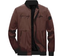 SRZYMJ Coat Vīriešu ādas ziemas mētelis Pārejas jaka ar kapuci Āra jaka Viegla jaka Ziema XL Softshell jaka Stepēta jaka Melna plāna funkcionāla jaka Parka Ziemas sporta jaka