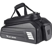 Solinder E-Bike RearSeat Bag Elektriskā velosipēda akumulatora soma Paplašināms lielas ietilpības velosipēdu bagāžnieka sēdekļu soma Ūdensizturīga velosipēdu soma