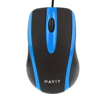 Havit Universālā vadu pele hv-ms753 (melna/mzila)