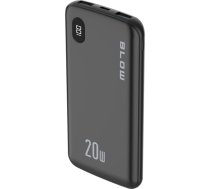 barošanas banka 10000 mAh qc 20W melna pb10b