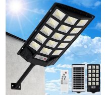 SENDALE 500 W saules gaismas āra gaisma, saules gaismas ar tālvadības pulti, 6500 K saules ielu apgaismojums no krēslas līdz rītausmai IP66 Saules ceļa gaisma ārā dārziem garāžai