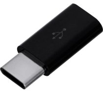 Adapteris ak-31/b (micro usb f - usb c tipa m; krāsa melna)