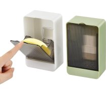 Ziepju turētājs dušai 2 Pack ziepju turētājs ar drenāžu Pašiztukšojoša ziepju kaste Sienas ziepju kastes konteiners vannas istabas vannai Virtuves izlietne Bez urbšanas 4 līmes