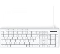 Tastatūra ck-200 vadu balta