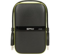 Armor a60 ārējais hdd (1tb; 2.5"; usb 3.2; 5400 apgr./min; zaļgani melns; sp010tbphda60s3k)