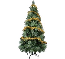 YEAUPE PRO Mākslīgā Ziemassvētku eglīte ar metāla statīvu, PVC eglīte ar 800 zaļām galotnēm, paredzēta mājām, birojiem, veikaliem un viesnīcām (179 cm, zaļa)