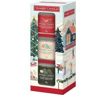 Yankee Candle Ziemassvētku dāvanu komplekts 2025 - Sastāvs: Komplektā - 3 mini votīvās sveces