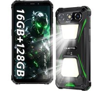 OUKITEL G5 (2025) āra mobilais tālrunis - 16GB + 128GB/1TB āra viedtālrunis bez līguma ar 900LM kempinga apgaismojumu, 6 collu būvlaukuma mobilais tālrunis, 6300 mAh IP68 ūdensizturīgs, 13MP mobilais tālrunis