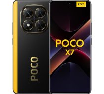 Xiaomi Poco X7 viedtālrunis, 12 + 512 GB, melns, 50 MP galvenā kamera ar OIS, 5110 mAh (tips), IP68